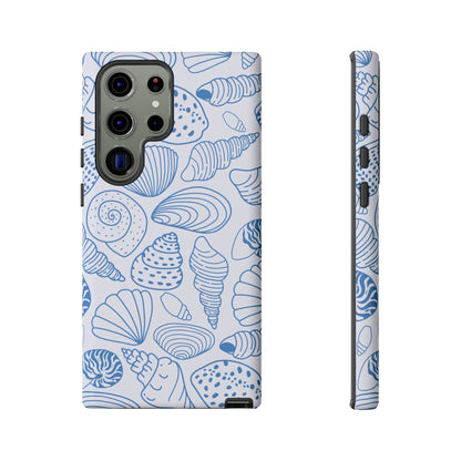 Coastal Blue Shells Phone Case