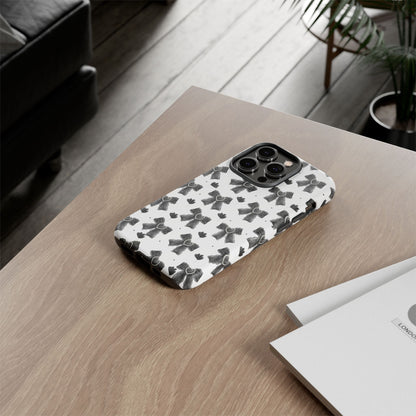 Midnight Bows Phone Case