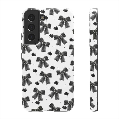 Midnight Bows Phone Case