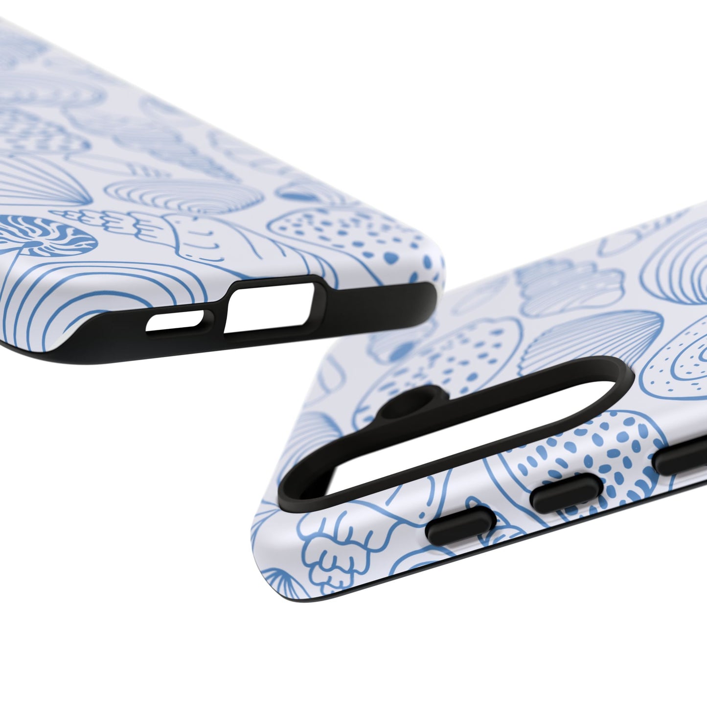 Coastal Blue Shells Phone Case
