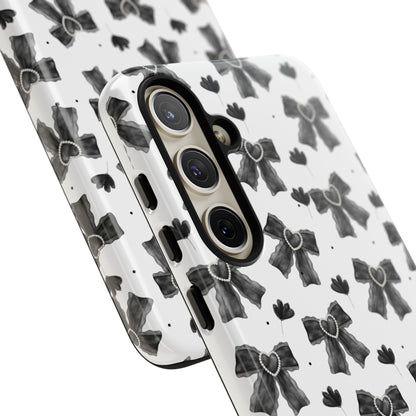 Midnight Bows Phone Case