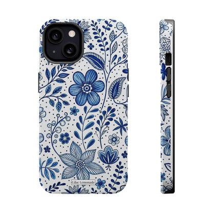 Vintage Indigo Bloom