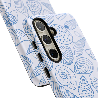 Coastal Blue Shells Phone Case