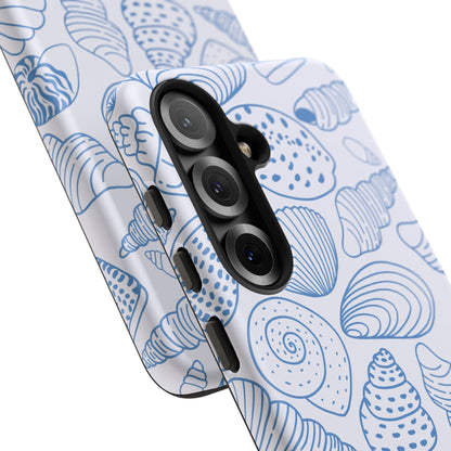 Coastal Blue Shells Phone Case