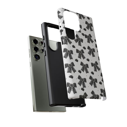 Midnight Bows Phone Case