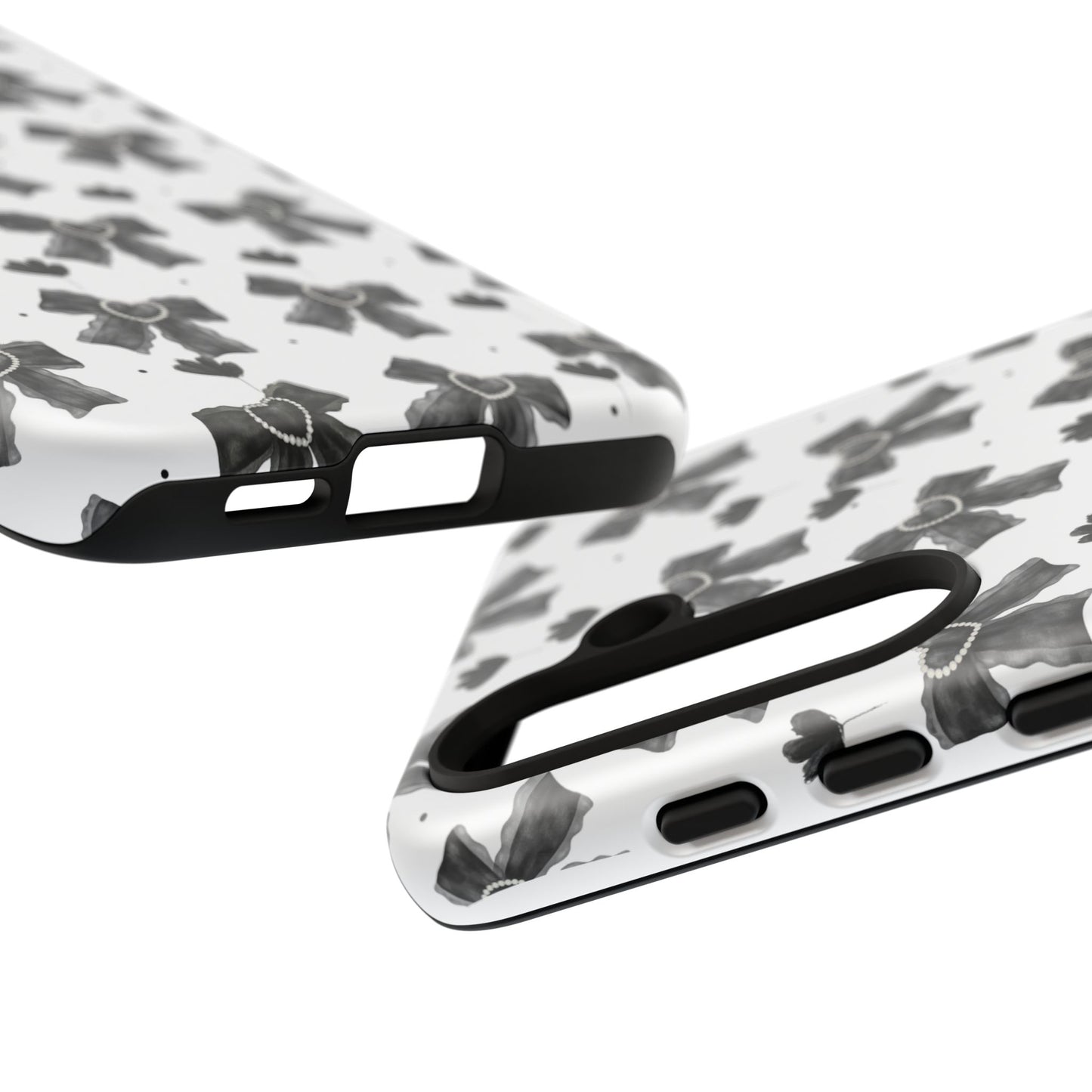 Midnight Bows Phone Case