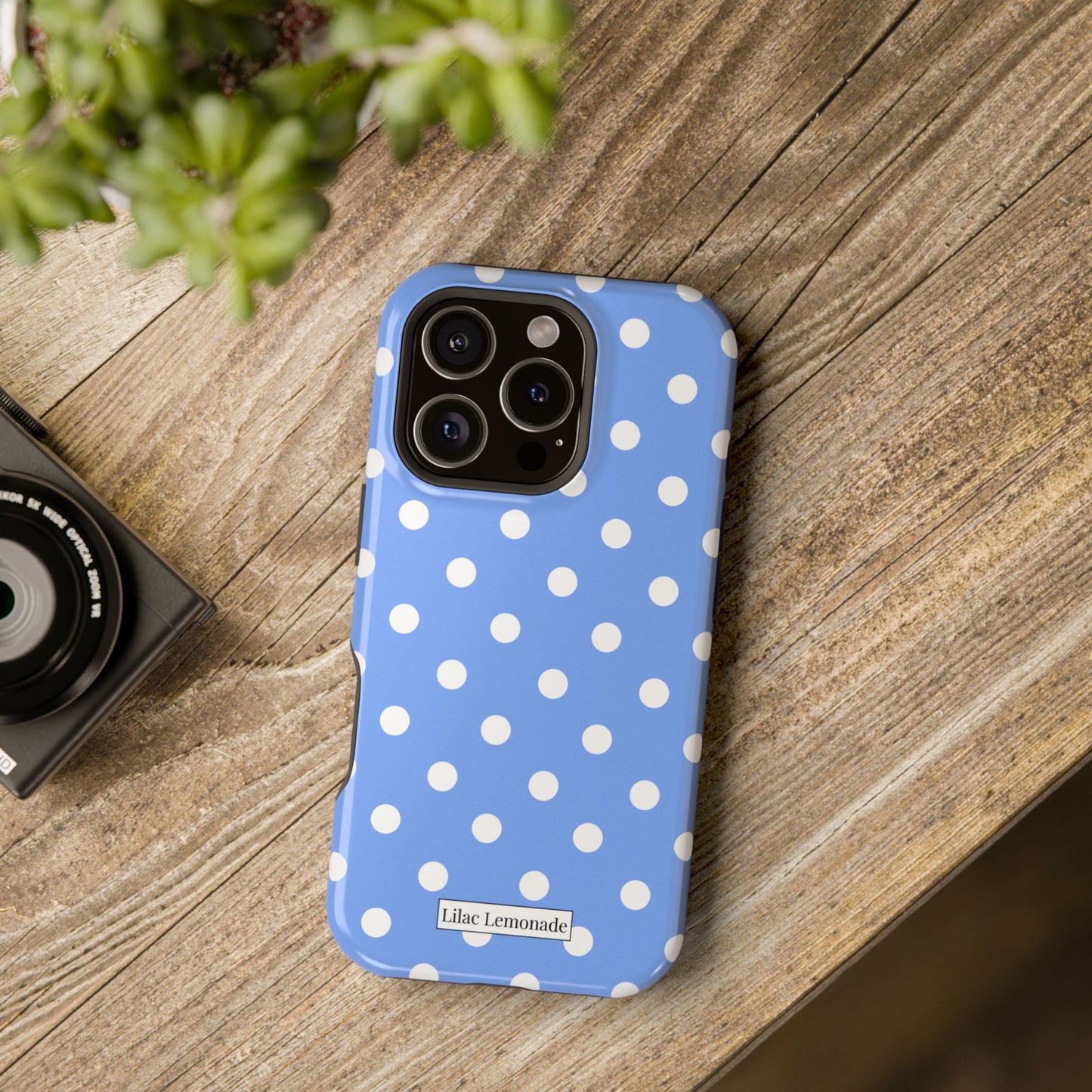 Bluebell Polka Dots