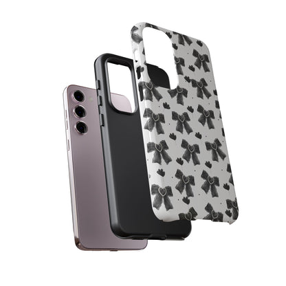 Midnight Bows Phone Case