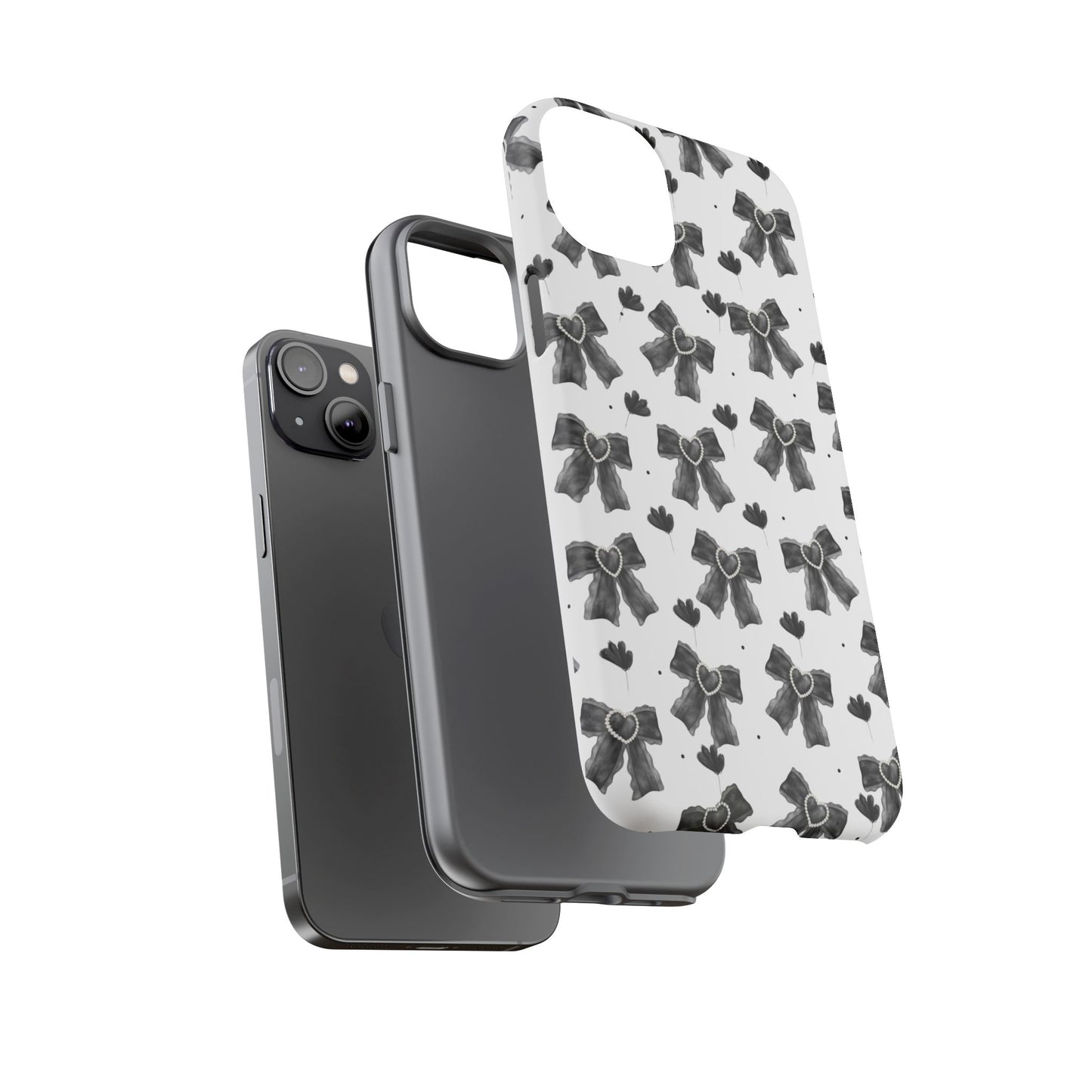 Midnight Bows Phone Case