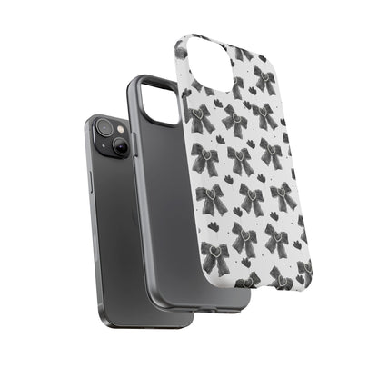 Midnight Bows Phone Case