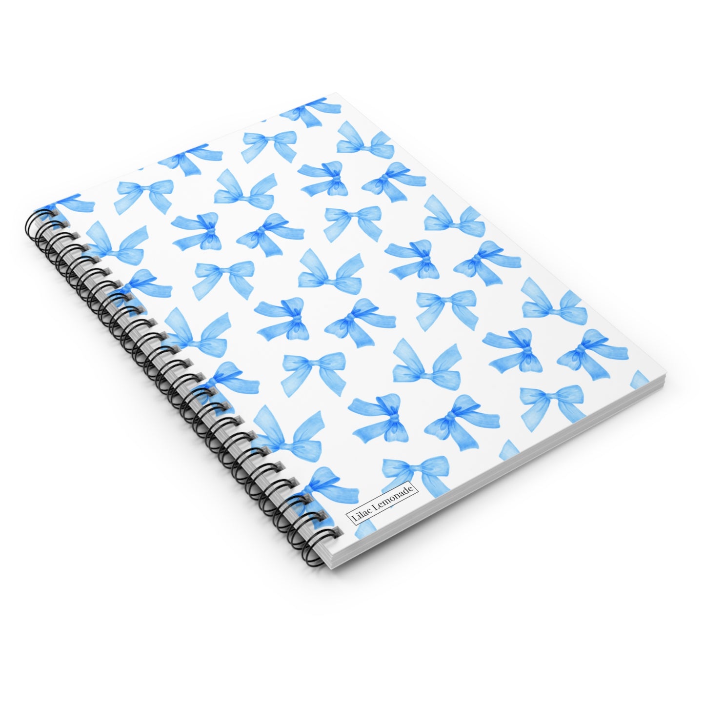 Bow Baby Notebook (Blue)
