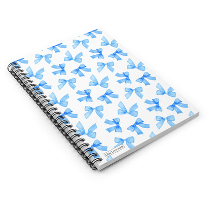 Bow Baby Notebook (Blue)